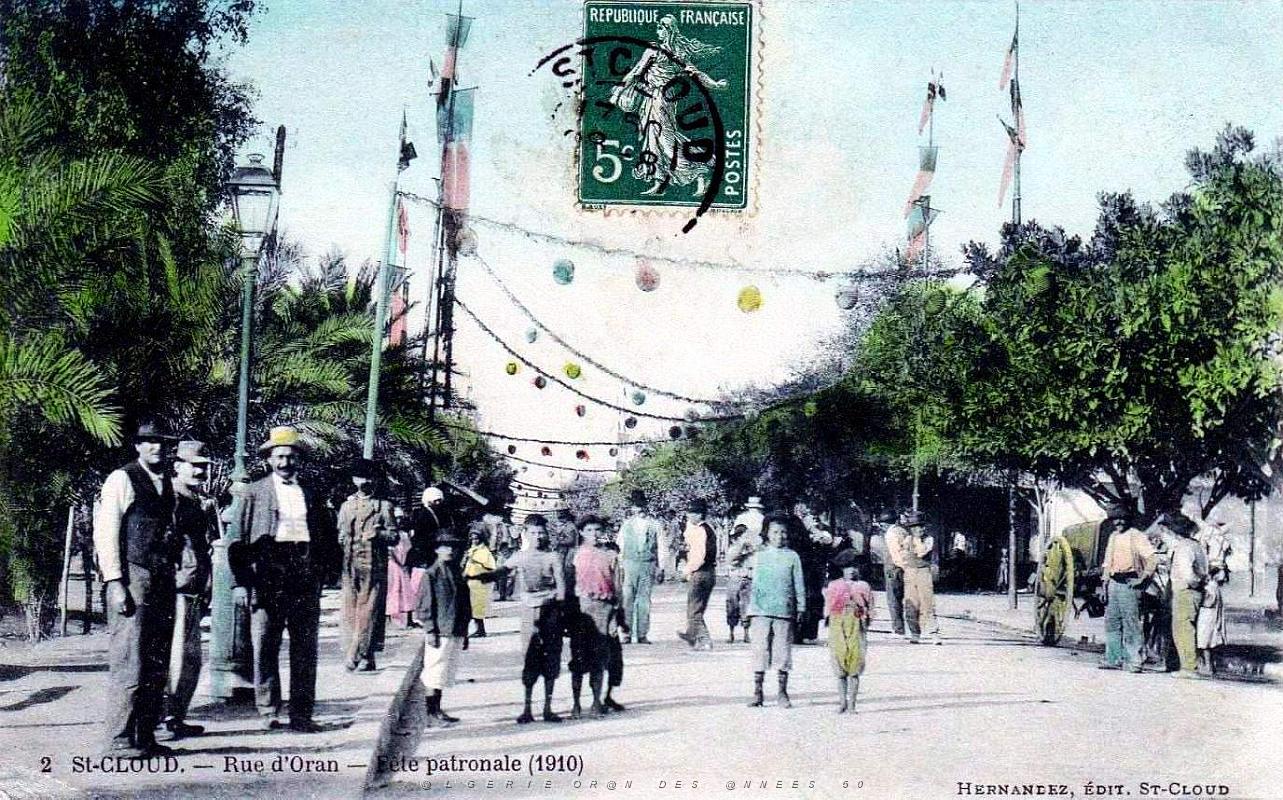 123- Saint-Cloud - Rue d'Oran - Fete patronale 1910.jpg